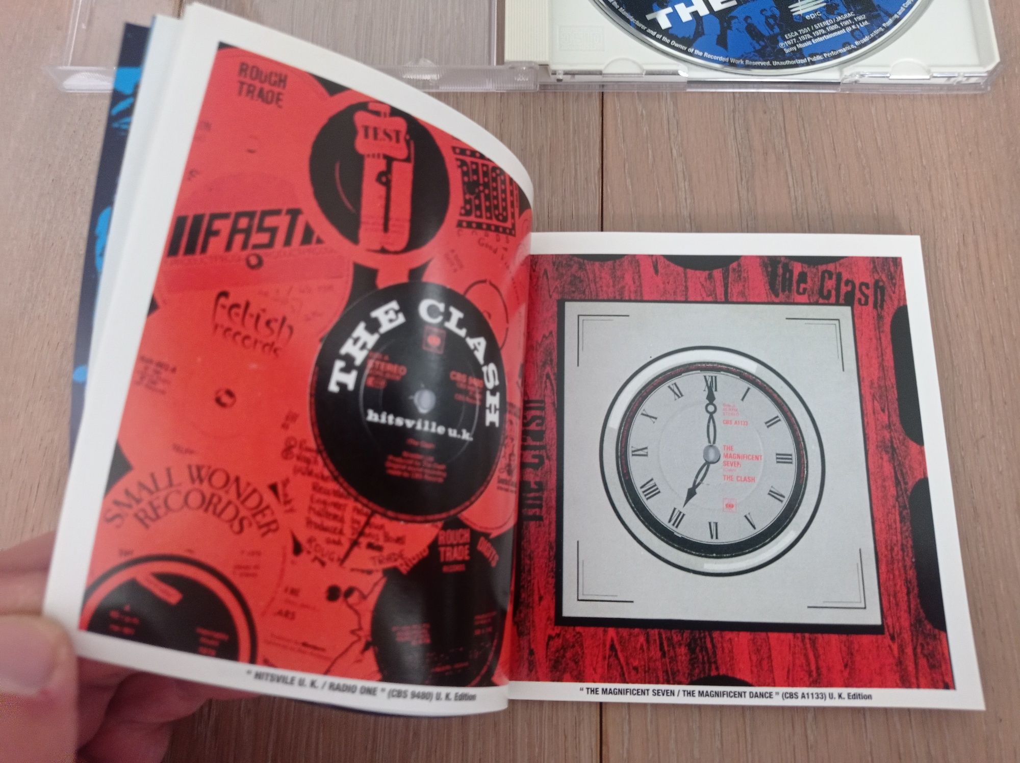 Płyta kompaktowa THE CLASH The Singles SHM CD Japończyk oryginał