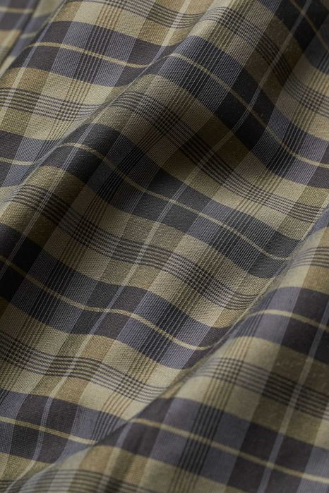 Sukienka H&M 34 XS w kratę midi długa z rozcięciem marszczona