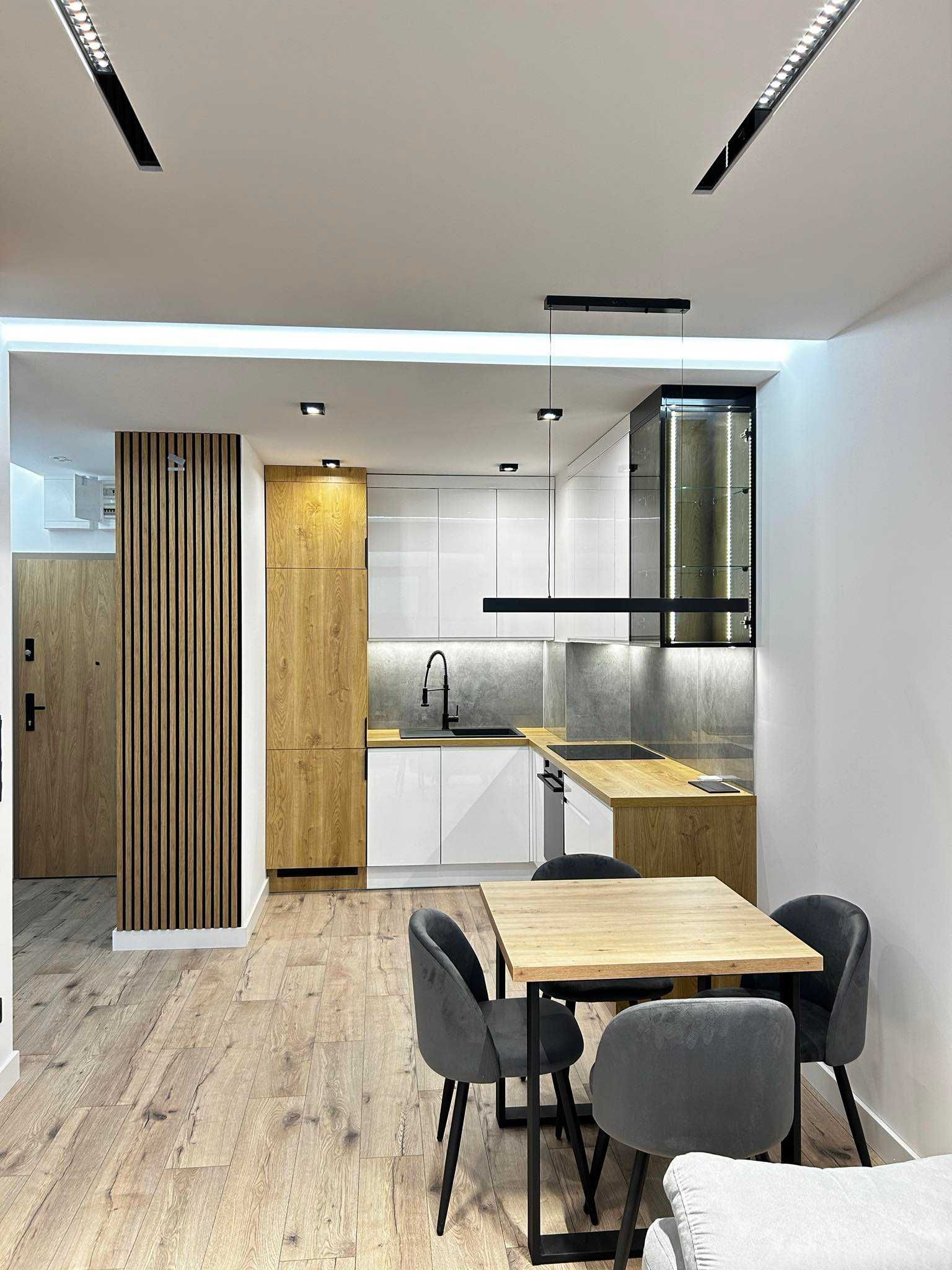 Nowe komfortowe mieszkanie/2 pokoje z balkonem+Garaż/Centrum-Wrocław