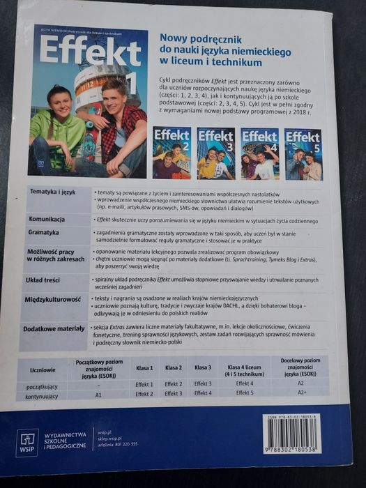 Effekt 1 WSiP podręcznik j.niemieckiego