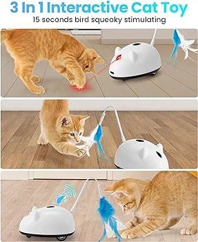 Interaktywne zabawki Myszy dla kociąt