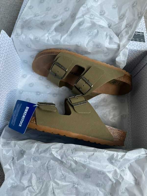Birkenstock Arizona Oily Green Sandals r.42