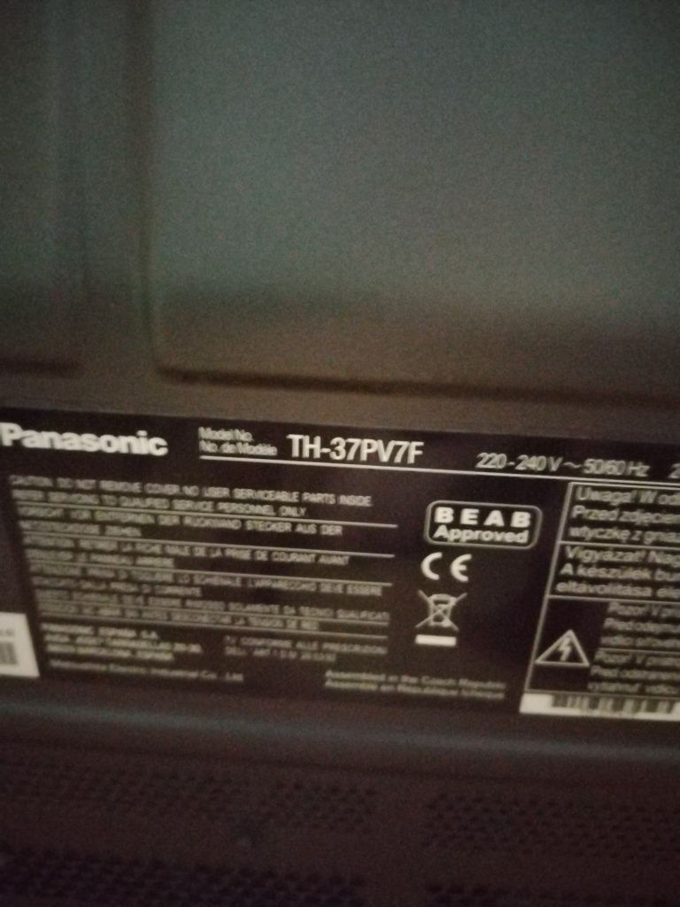 Televisão Plasma Panasonic TH-37PV7F