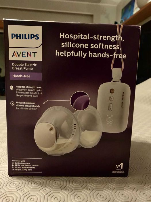 Extractor bomba leite eléctrico amamentação Philips Avent - selado