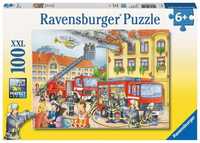 Puzzle 100 Straż Pożarna, Ravensburger