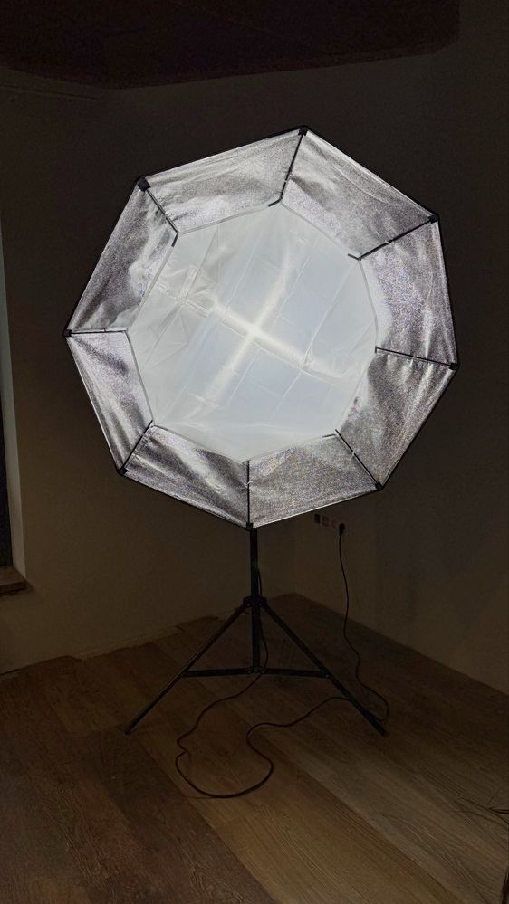 Студійне світло godox SL150+софт бокс 120см micropro+ стійка