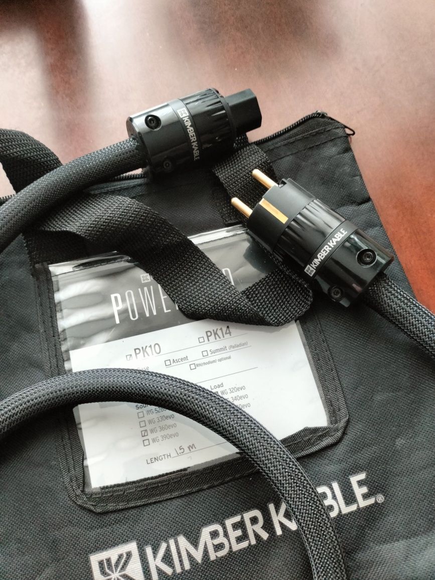 Kimber kable PK10 силовой кабель