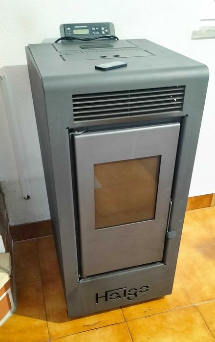 Salamandra a pellets, estimada e manutenção oficial feita