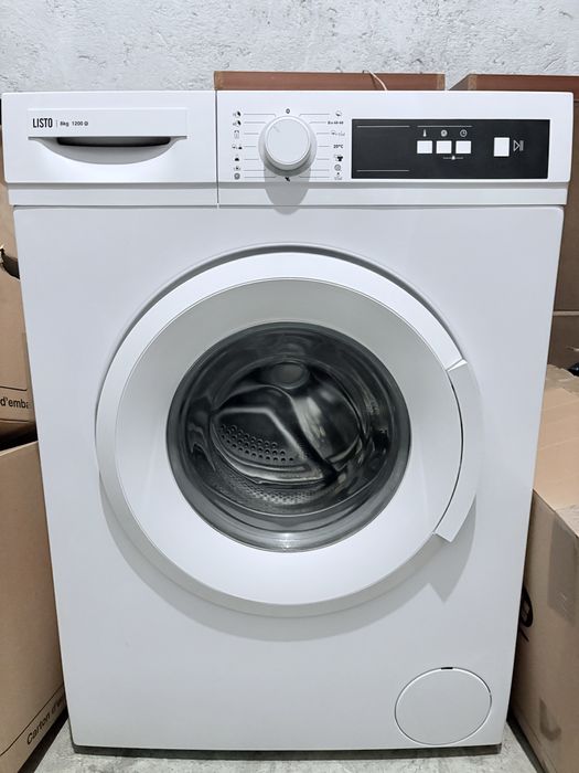 Máquina de Lavar Roupa LISTO 8kg – como  Nova 1 mês de uso