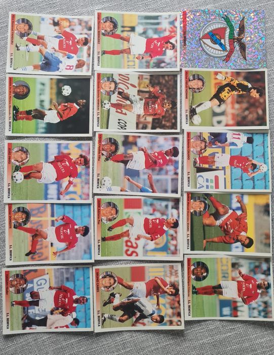 Coleção de cromos da panini, Equipas da Europa