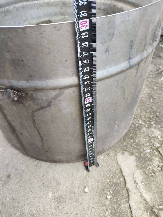 Нержавеющая кастрюля 38л