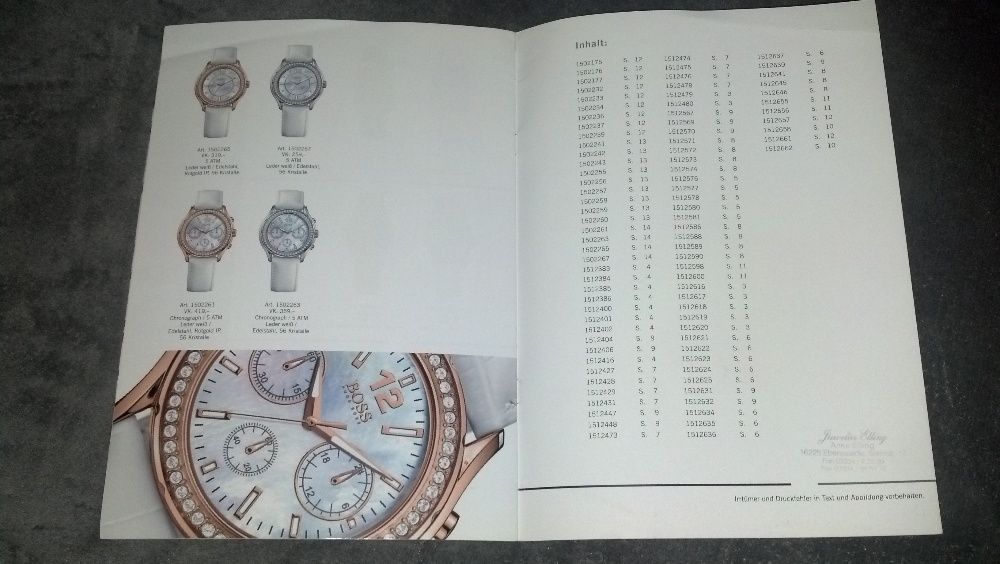 Katalog Hugo Boss