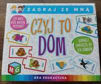 Gra edukacyjna dla dzieci 3+, Książeczka z puzzlami w środku.