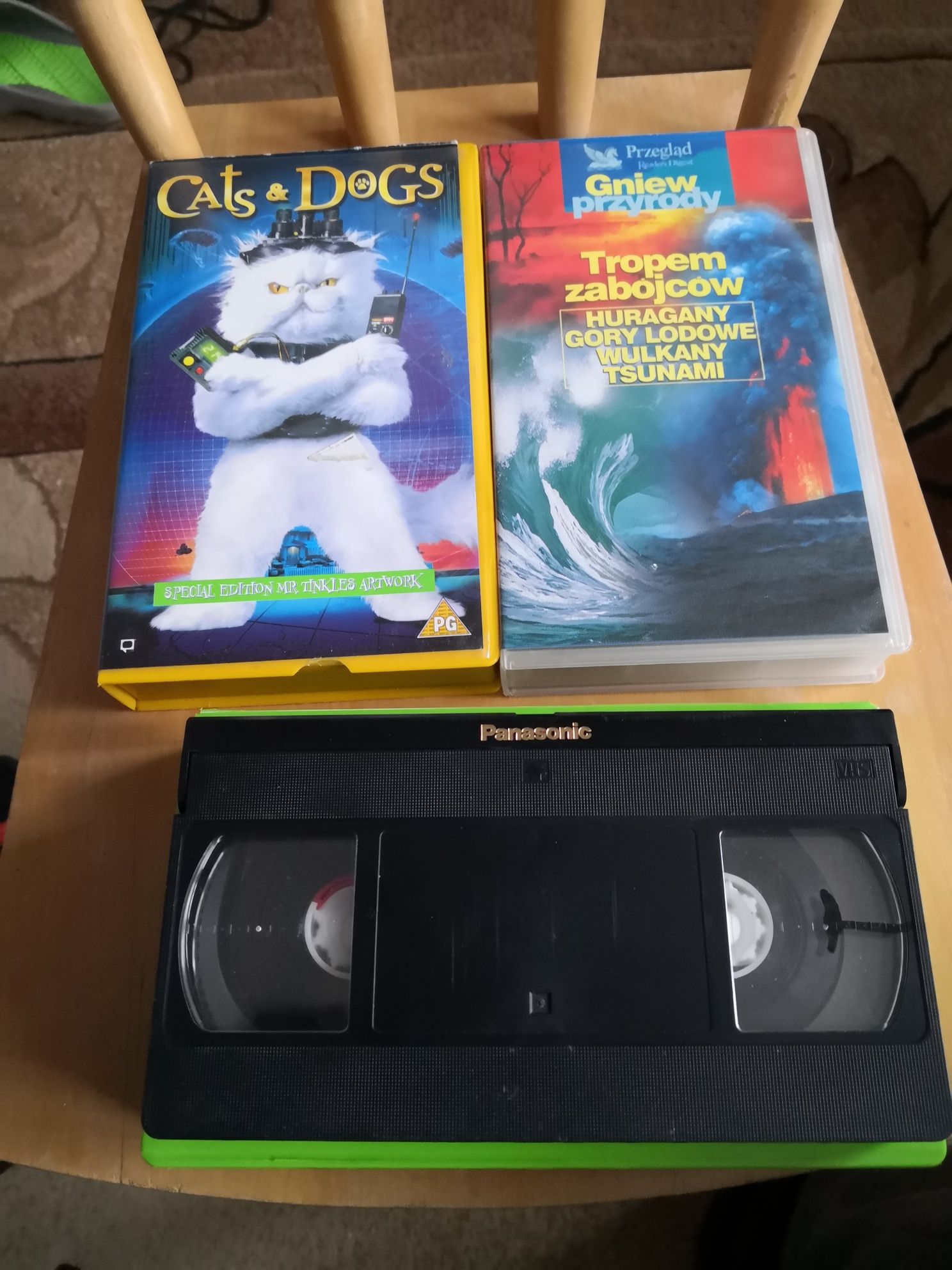 Zestaw kaset VHS
