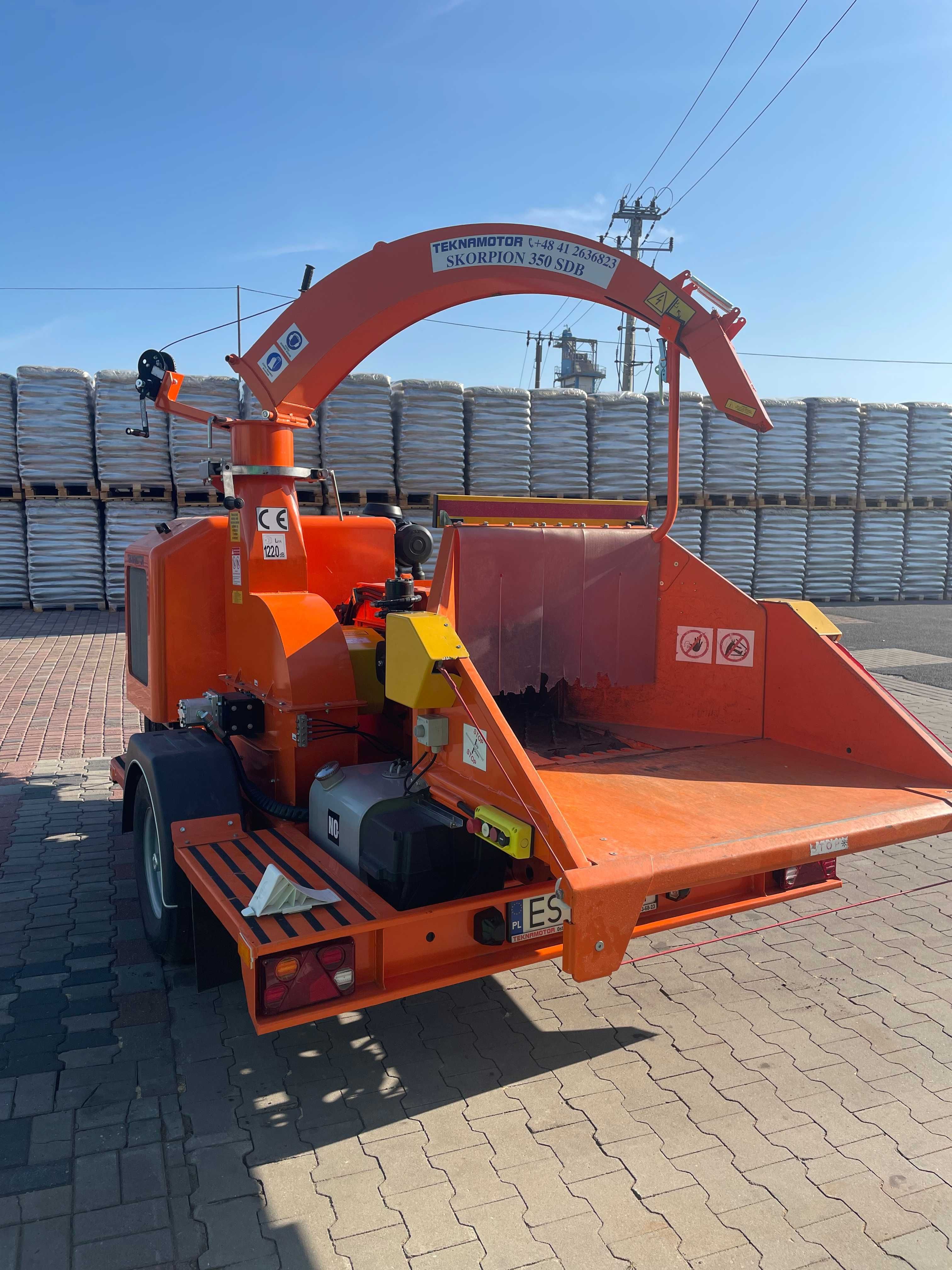 Rębak Mobilny Skorpion 350 SDB