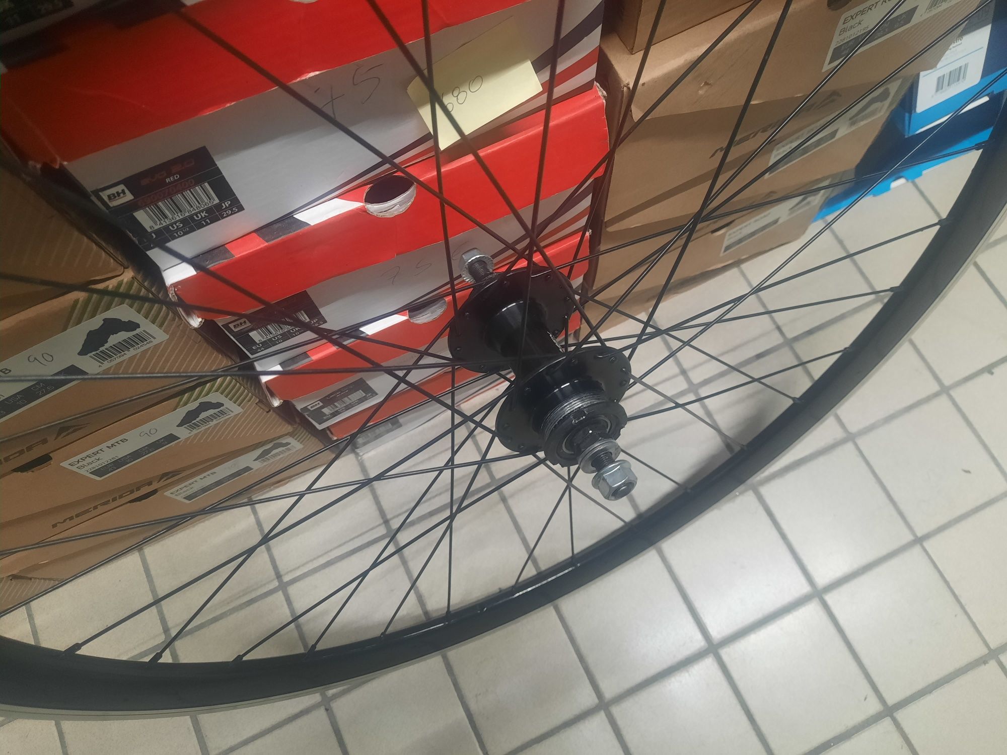 Roda traseira single speed perfil 40