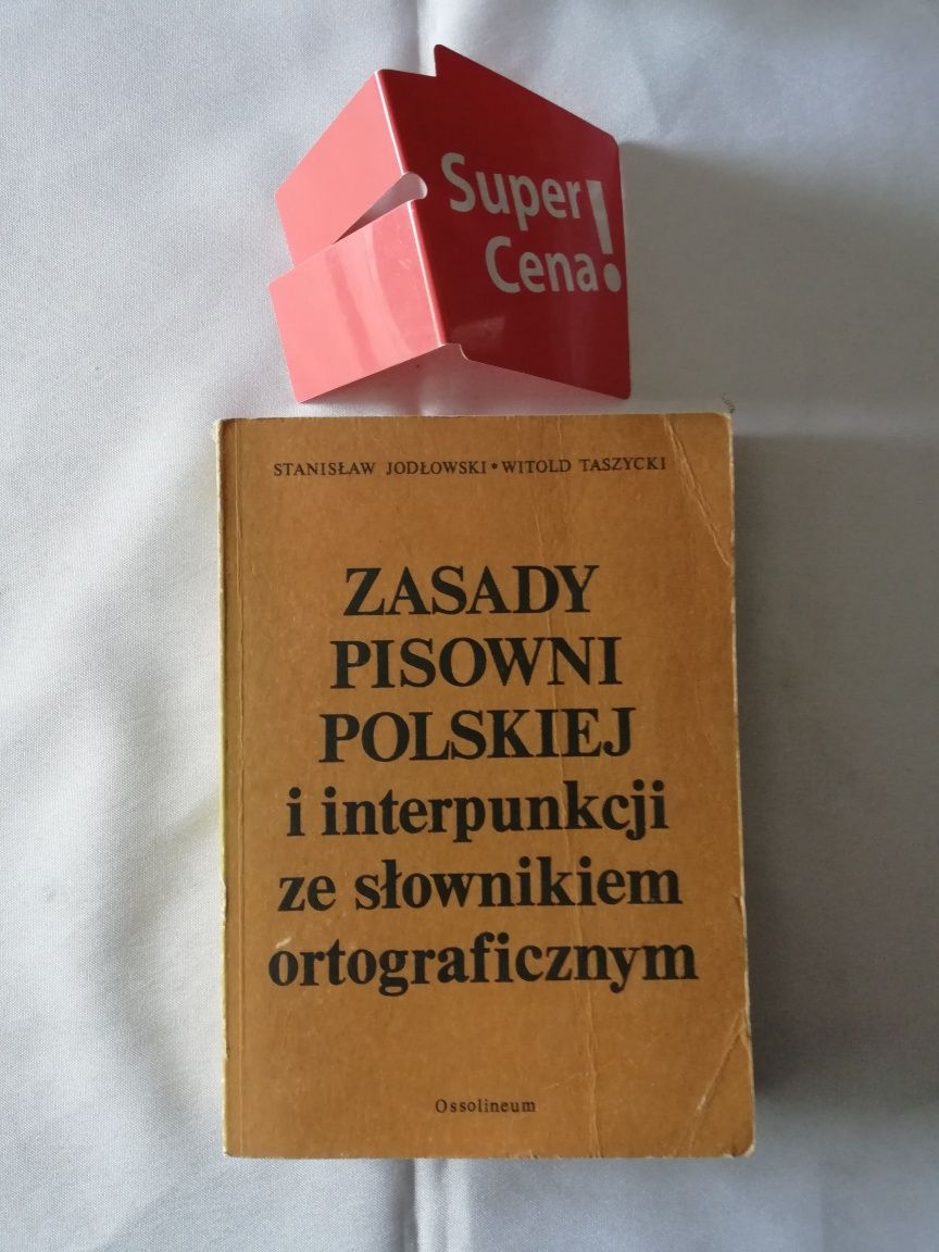 książka "zasady pisowni polskiej i interpunkcji" Jodłowski, Taszycki