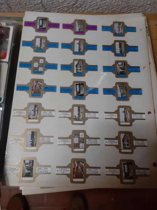 900 Cintas charutos de colecao com series completas