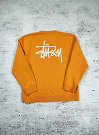 Bluza Stussy męska pomarańczowa streetwear skate r. L