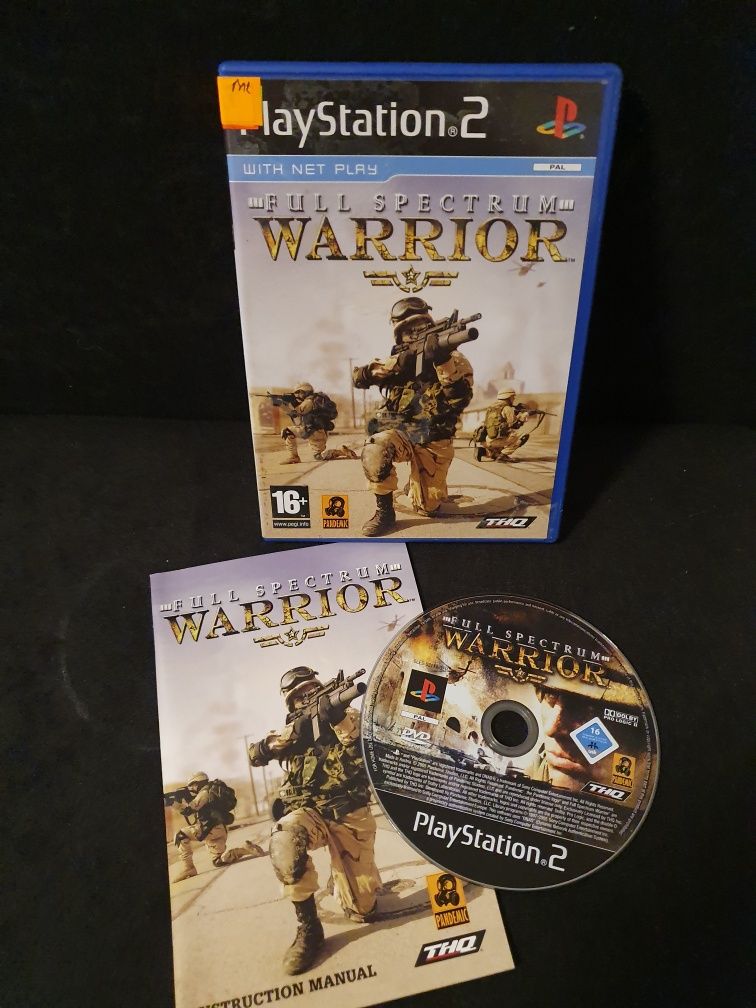 Gra gry ps2 playstation 2 Full Spectrum Warrior unikat