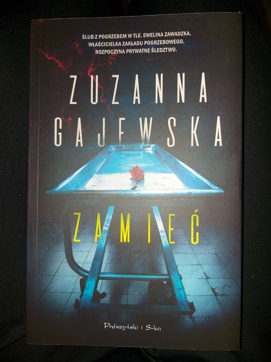 Książka Zamieć Zuzanna Gajewska kryminał sensacja thriller
