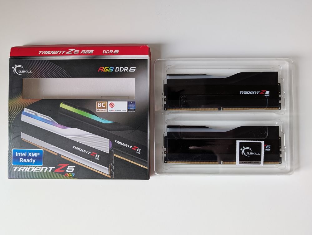Пам'ять G.Skill Trident Z5 RGB 32 GB (2x16GB) DDR5 6600 MHz open box