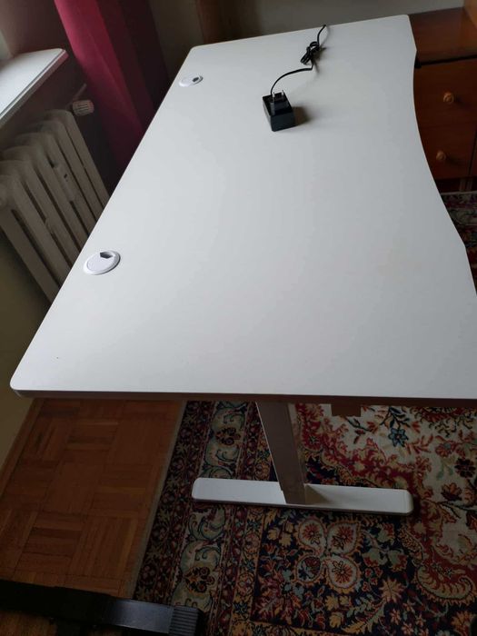 Biurko elektryczne Silver Monkey ED-120 white (Gwarancja)