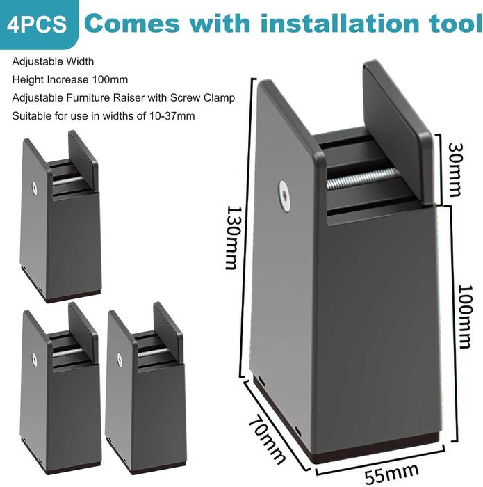 Nowe nóżki / 10cm / podnóżki/ podkładki/ mebli / sofy / stołu / A2388!