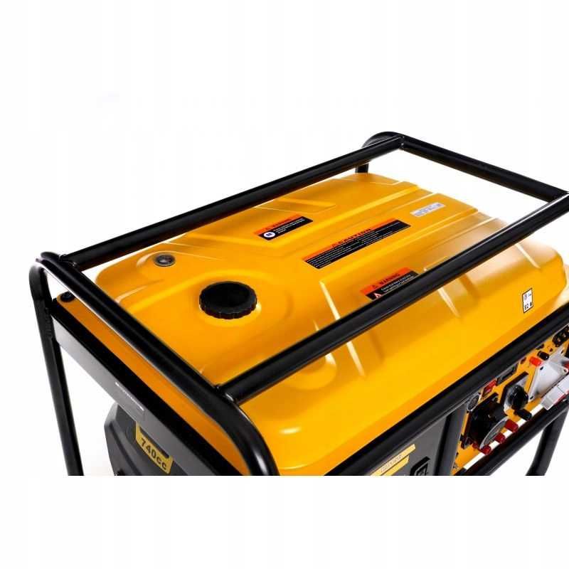 KRAFT&DELE Agregat Prądotwórczy Trójfazowy 15000w 15kw Przenośny KD196