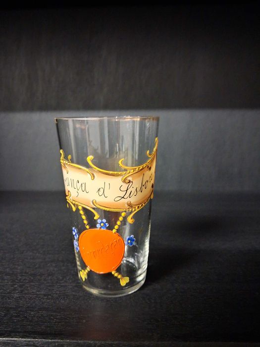 Colecção Copos - Copo Vintage "Lembrança de Lisboa"