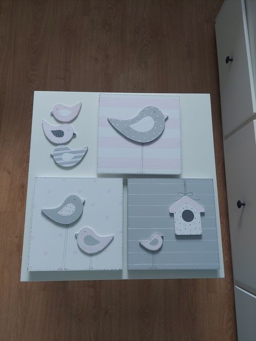 Obrazek obraz ptaszki dekoracja