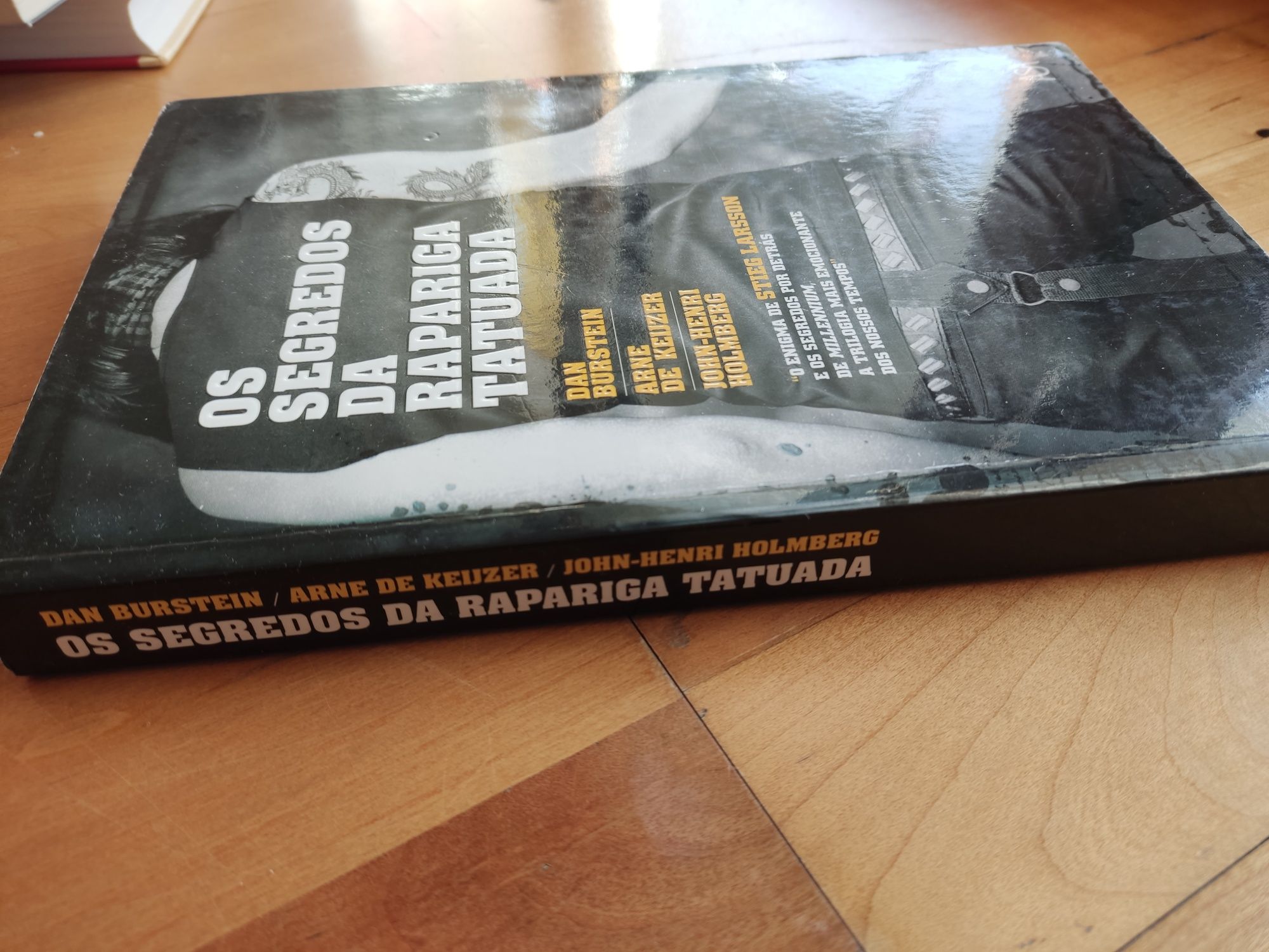 Livro os segredos da rapariga tatuada Dun Burstein