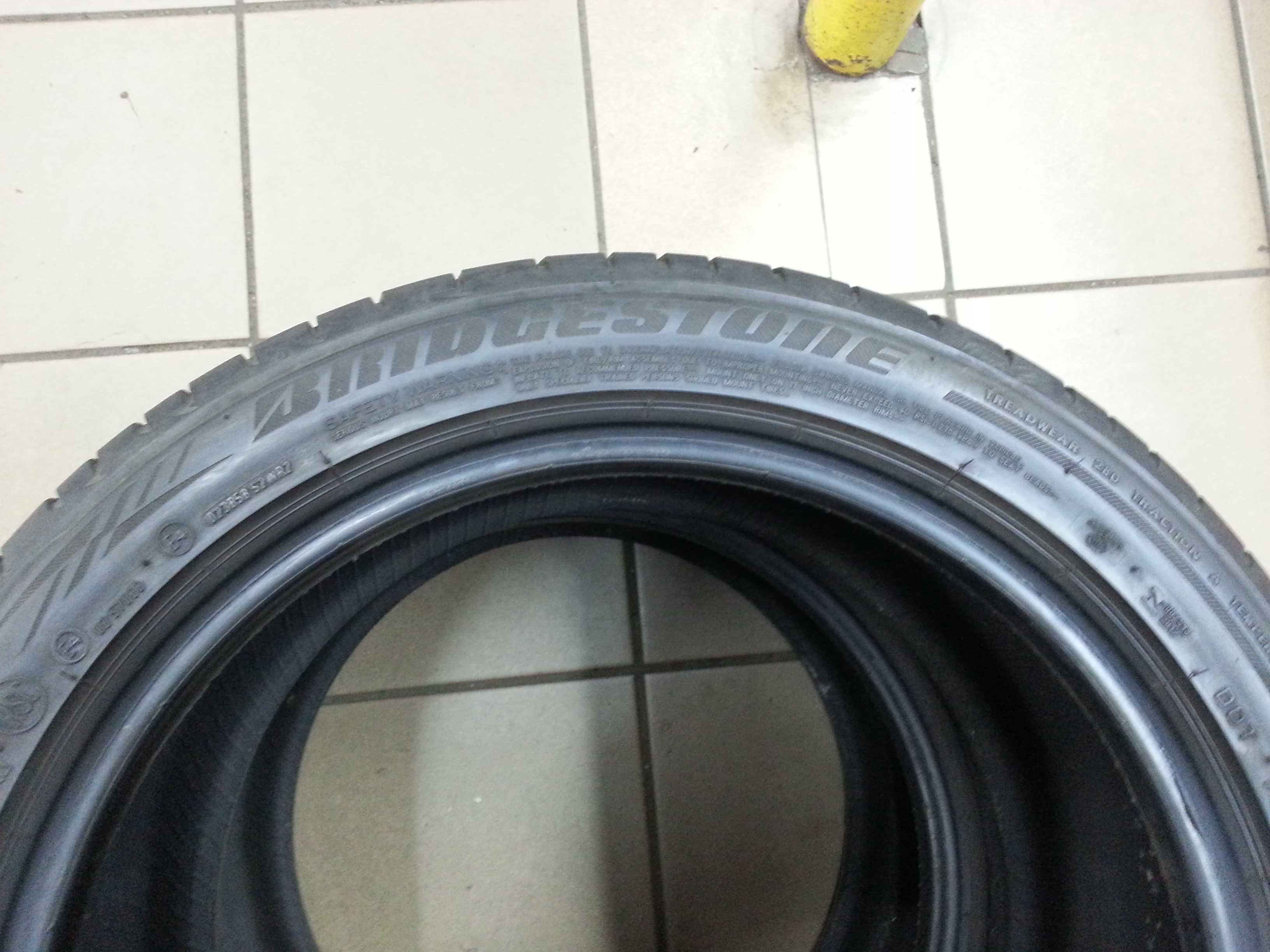 Opony letnie 245/40r17 91W  RSC  RFT * Bridgestone Potenza S001