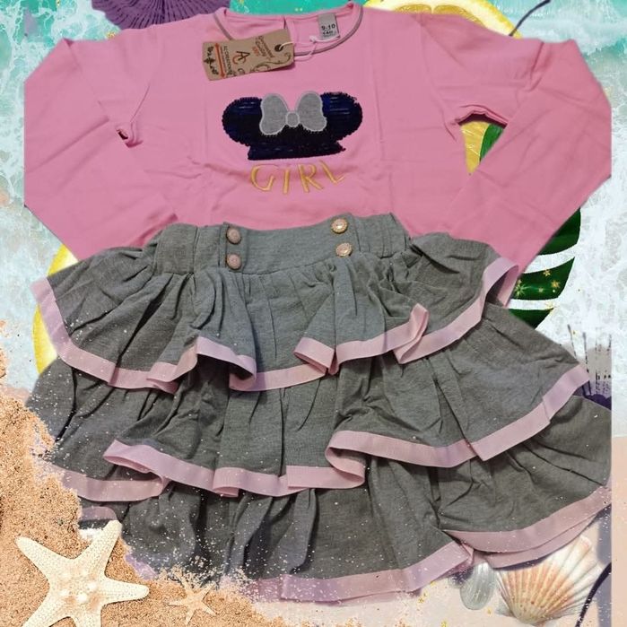 Conjunto saia + camisola