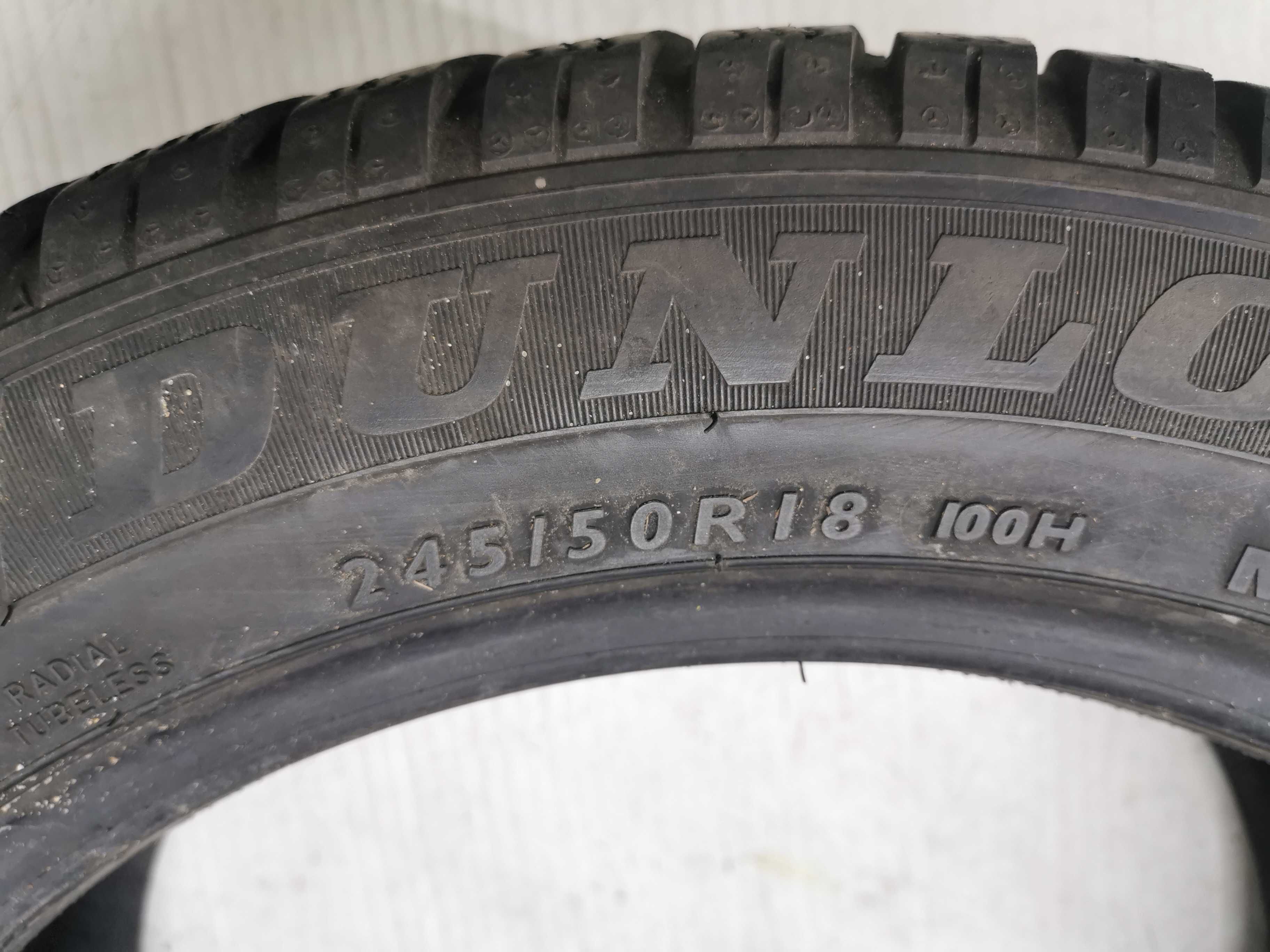 1x Dunlop SP Winter Sport 3d 245/50r18 100H RSC Rant N0902