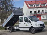 Mercedes-Benz Sprinter 516/416 CDI Doka/Dubel Kabina 4x4 ! Wywrotka /Kiper 3-Stronny ! Oryginał !  4x4 ! Bliźniak ! Bez Korozji ! Hak 3500 kg !