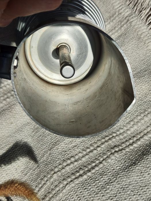 Włoska aluminiowa kawiarka VEV moka barista włochy vintage unikat
