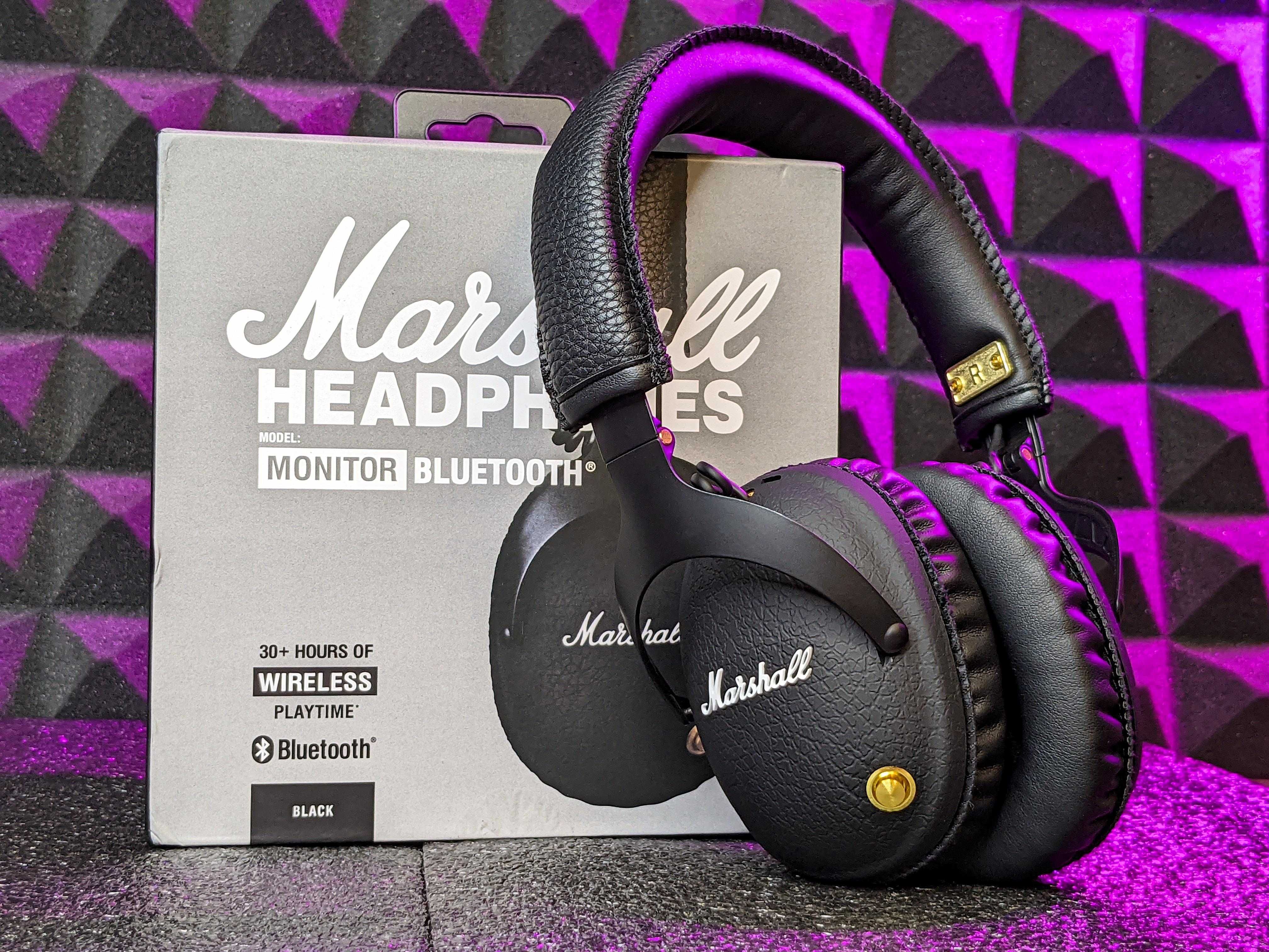 Наушники Marshall Monitor Black I Bluetooth + кабель!