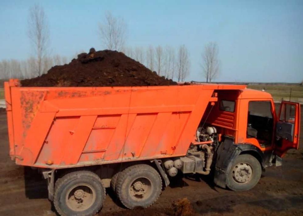 Перегной с доставкой по Днепру и области в мешках и навалом