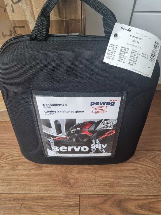 Sprzedam  nieużywane łańcuchy śniegowe PEWAG Servo SUV RSV 79