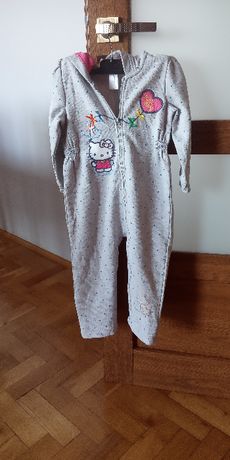 Pajacyk/piżama dziewczęca, rozmiar 92, Hello Kitty