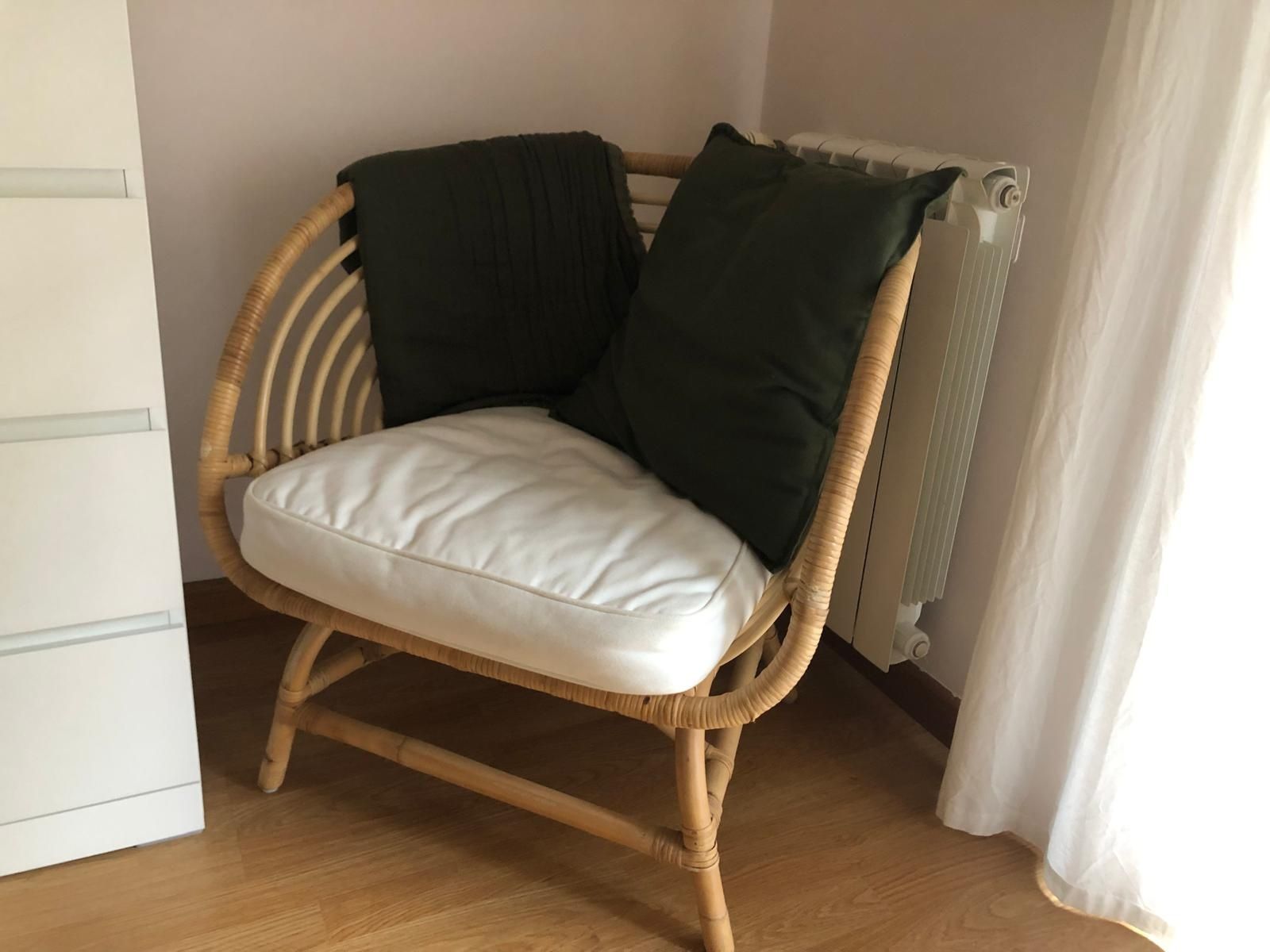 Cadeira/Poltrona em Verga BUSKBO IKEA