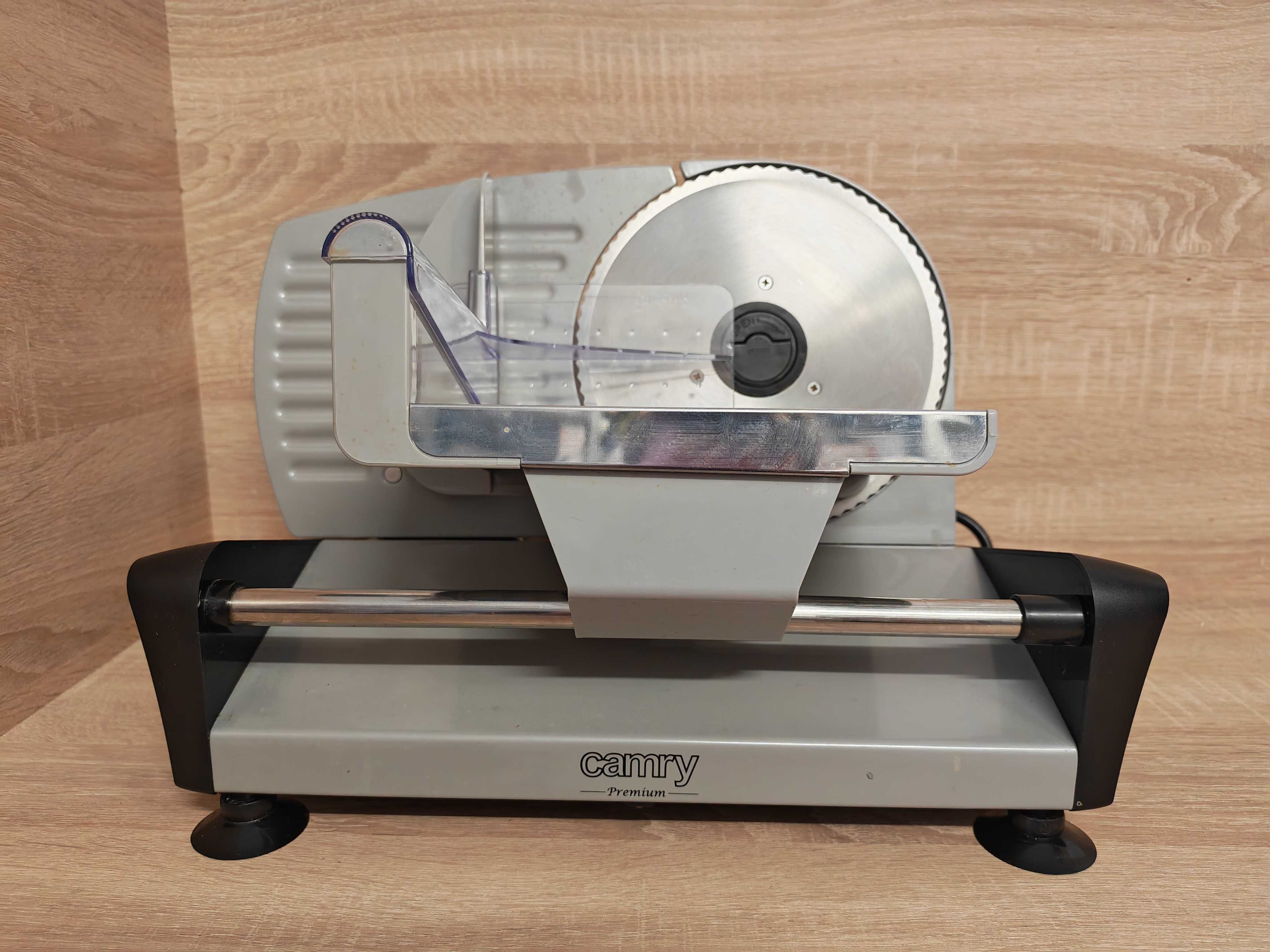 Krajalnica Camry CR 4702 srebrny/szary 200 W