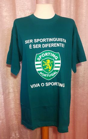 T-Shirt SCP - Sporting Clube de Portugal. Oficial. Nova!