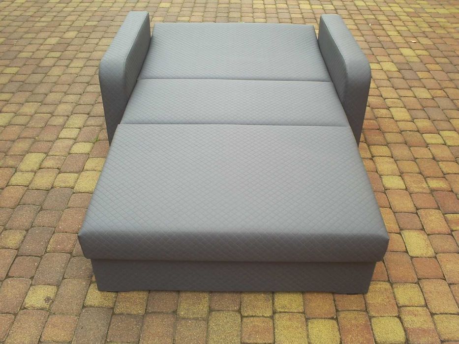 fotel-amerykanka-rozkładana do spania z pojemnikiem