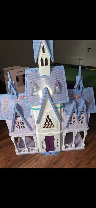 Duży zamek Kraina Lodu Elza Anna. Odbiór osobisty