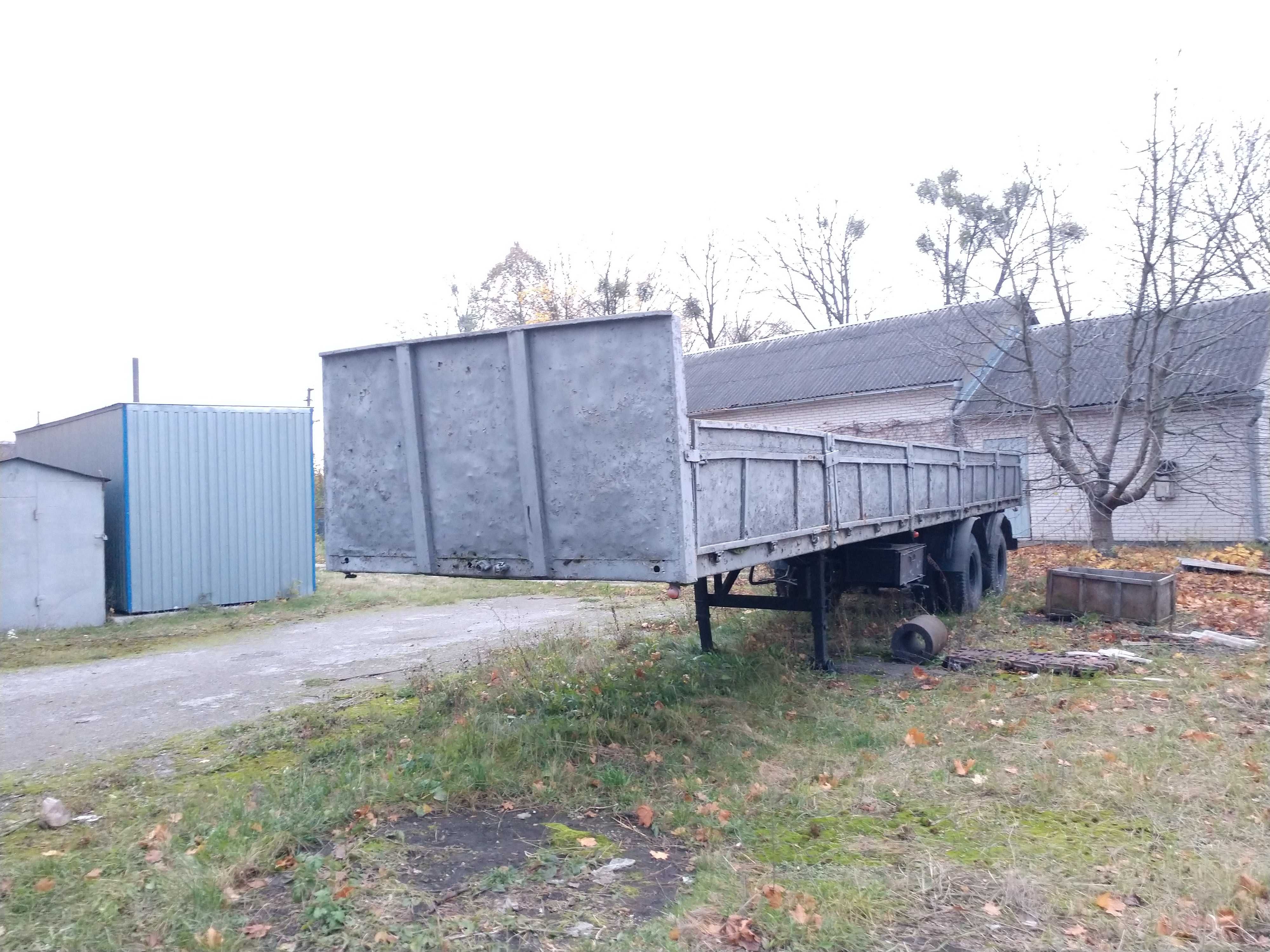 напівпричіп бортовий МАЗ 93866