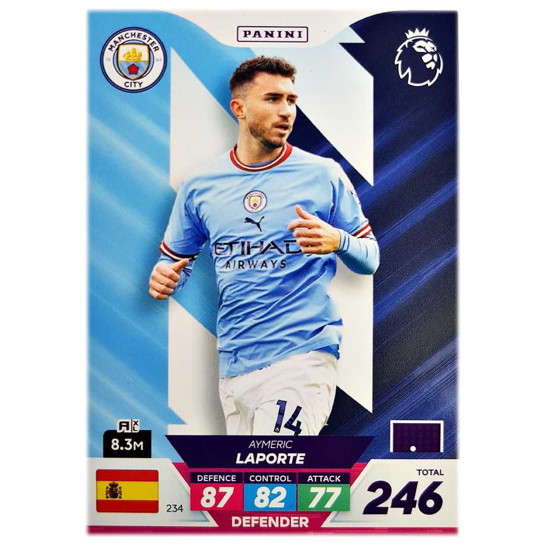 Karta Panini 234 Premier League 2023 Plus Aymeric Laporte