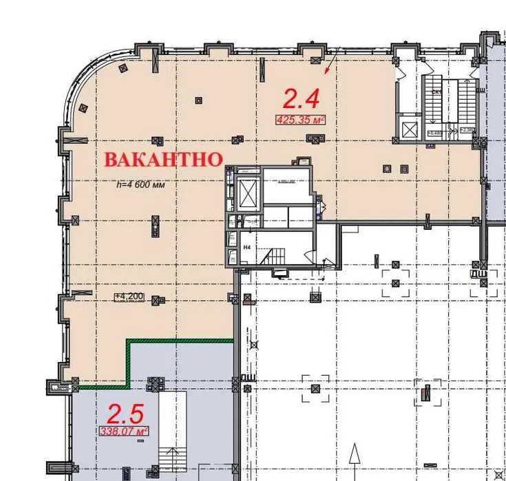 Комерційне приміщення 425 кв.м в ЖК Atlantic Residences