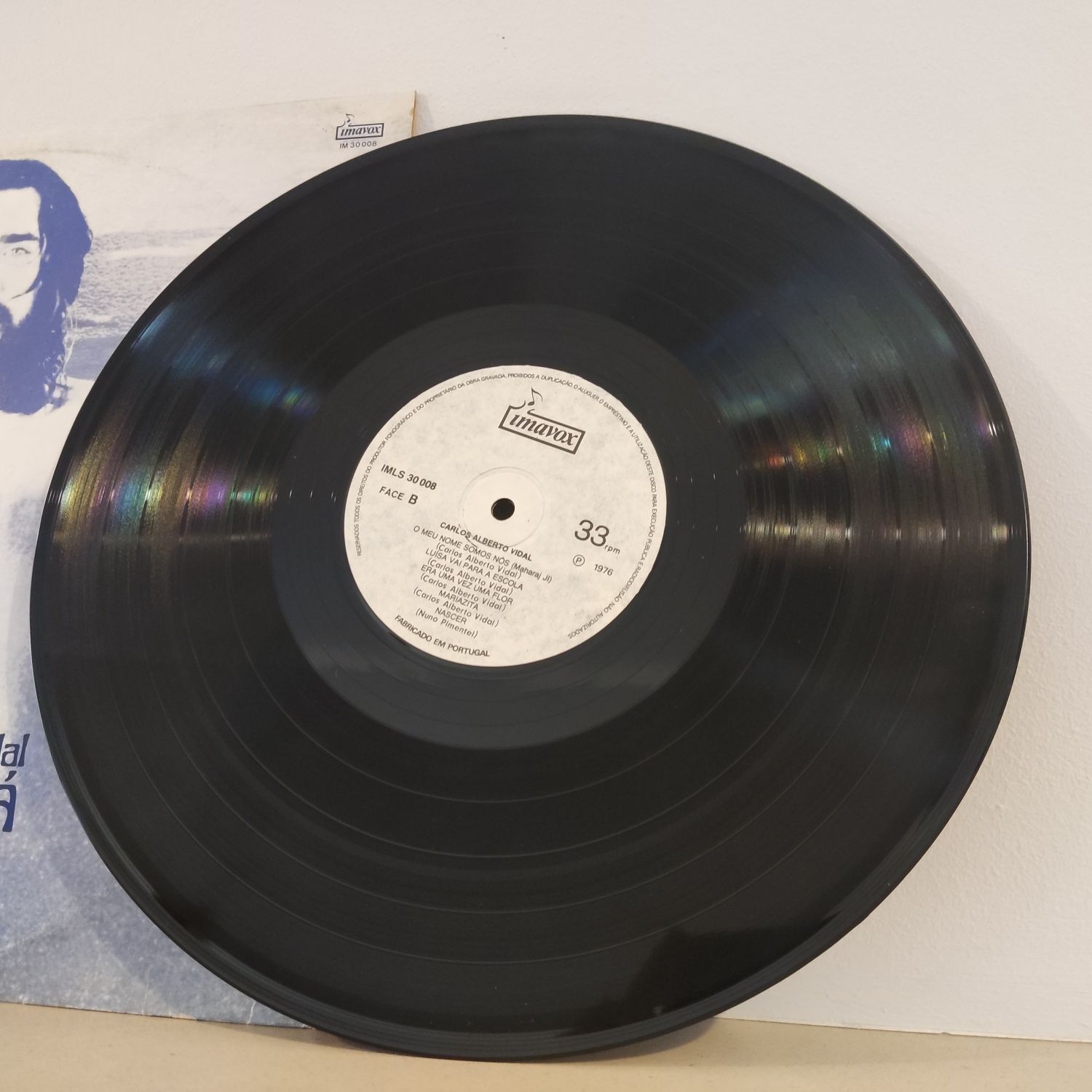 Carlos Alberto Vidal - Changri-Lá (Portugal) Disco de Vinil (vinyl)